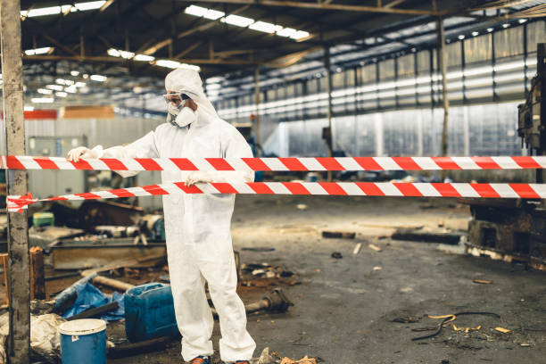 Professional Odor Removal technician working in West Harwich, MA